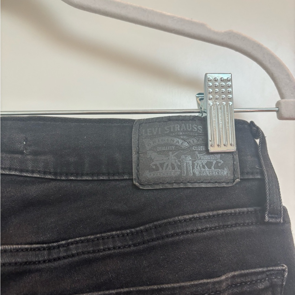 Levi's Black Skinny Jeans 701 - Picture 3 of 4